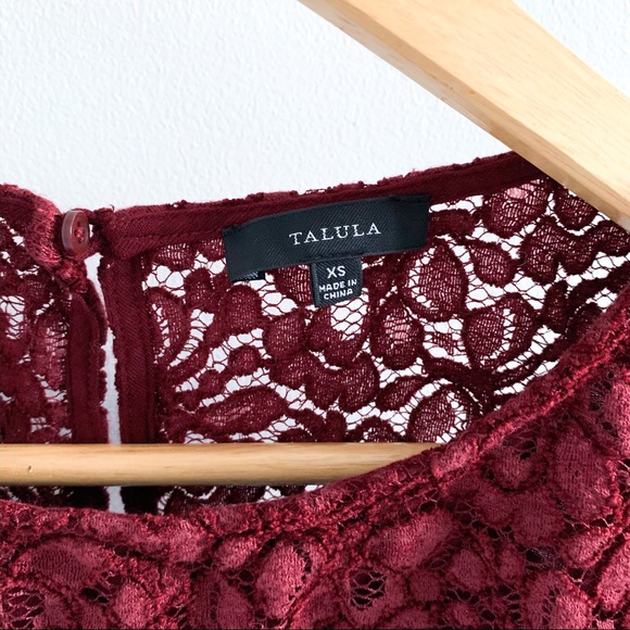 Talula Lace Sleeveless Crop Top - Size XS - Picture 4 of 4